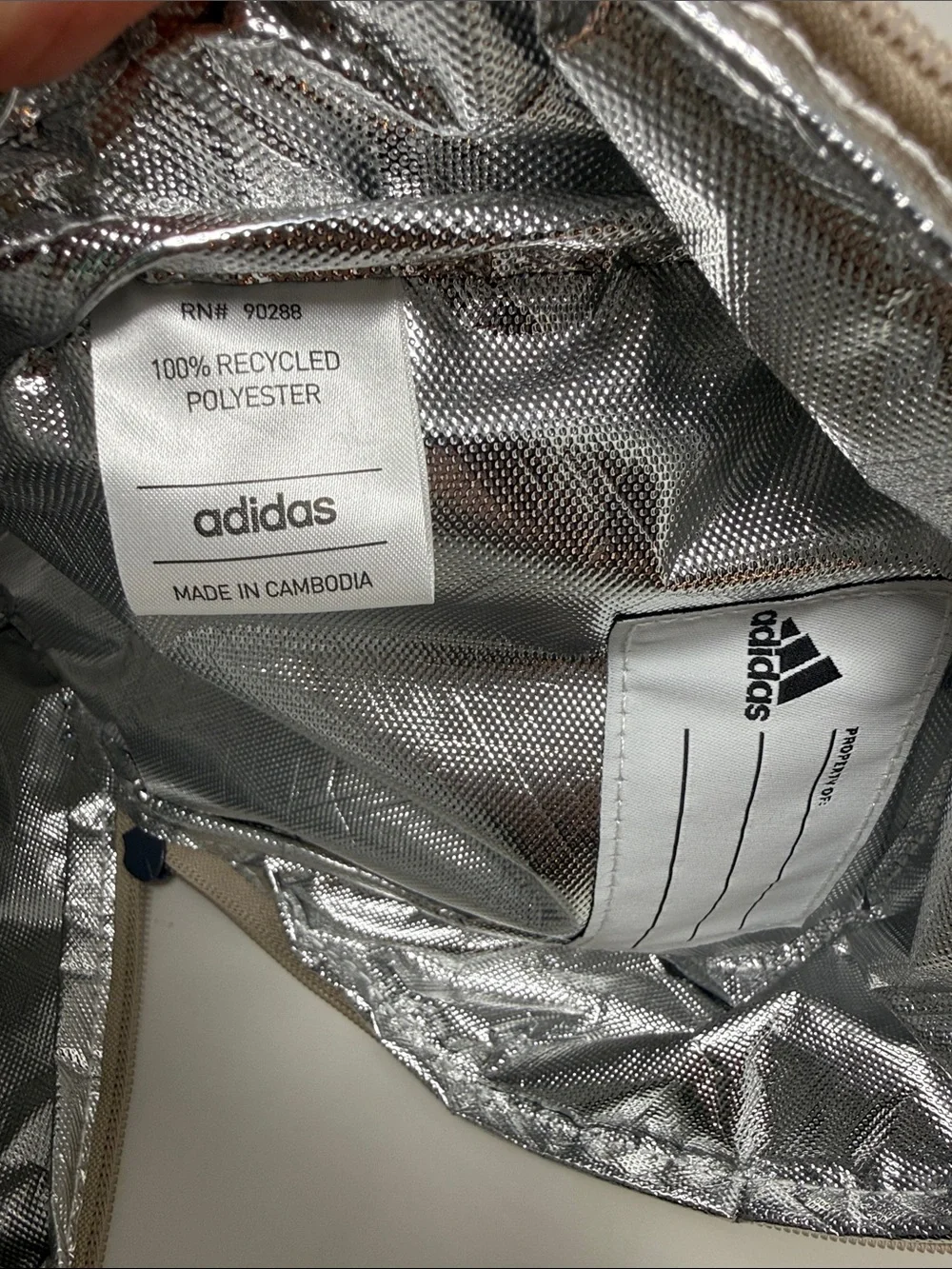 ADIDAS Santiago 2 Lunch Bag Floral Print Insulated Lunch Tote School Work